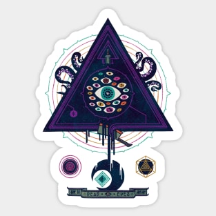 All Seeing Sticker